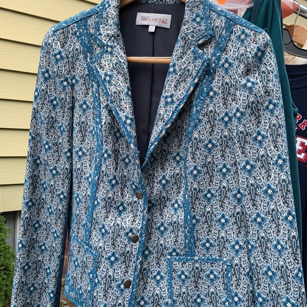 Brocade Worth jacket size 12